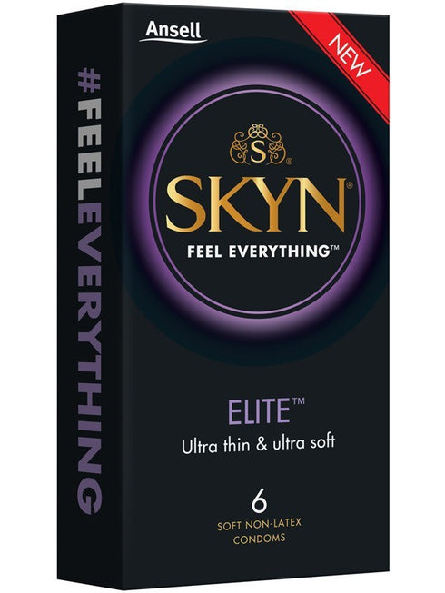 Ansell Skyn Elite Condoms 6 Pack